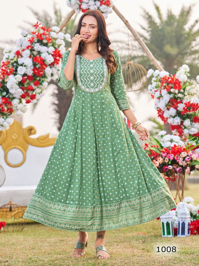 Spotlight Vol 5 By Blue Hills Anarkali Kurtis Catalog